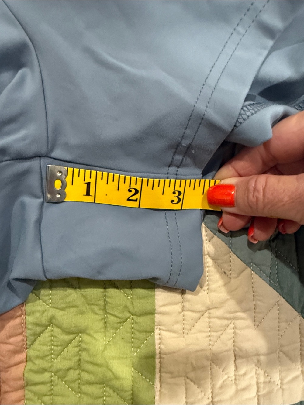 Blue Performance Drawstring Shorts - Picture 8 of 8